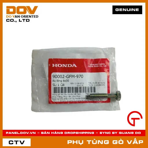 BU LÔNG 6X30 MÃ PHỤ TÙNG 90002GFM970 — 90002GFM970