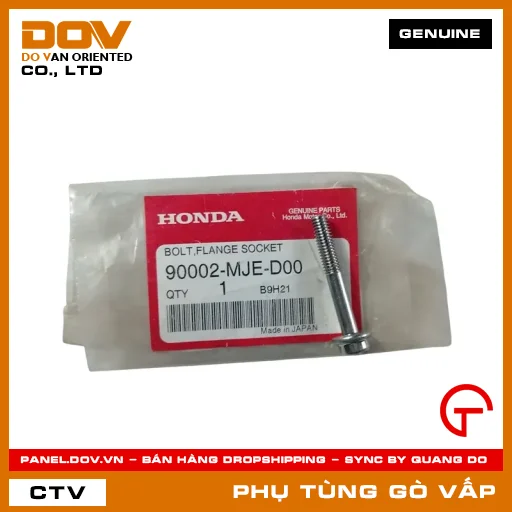 BU LÔNG 6X40 MÃ PHỤ TÙNG 90002MJED00 — 90002MJED00