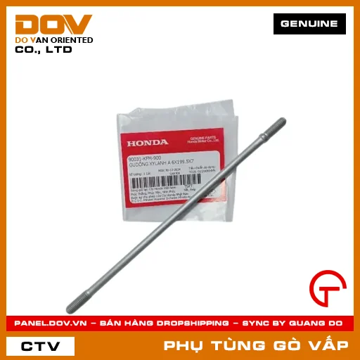 GUDÔNG XYLANH A 6X199.5X7 MÃ PHỤ TÙNG 90031KFM900 — 90031KFM900