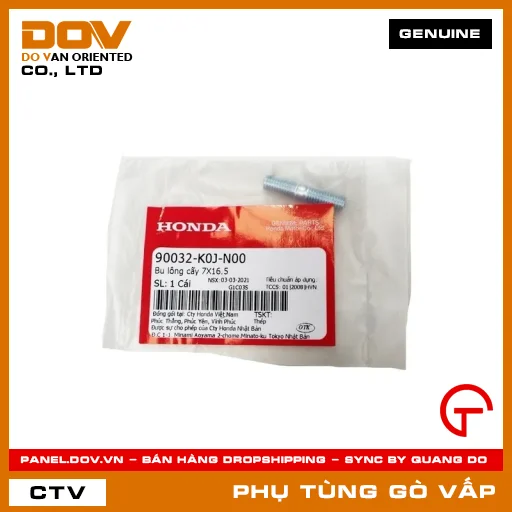 BU LÔNG CẤY 7X16.5 MÃ PHỤ TÙNG 90032K0JN00 — 90032K0JN00