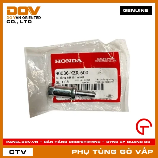 BU LÔNG KÉT TẢN NHIỆT MÃ PHỤ TÙNG 90036KZR600 — 90036KZR600