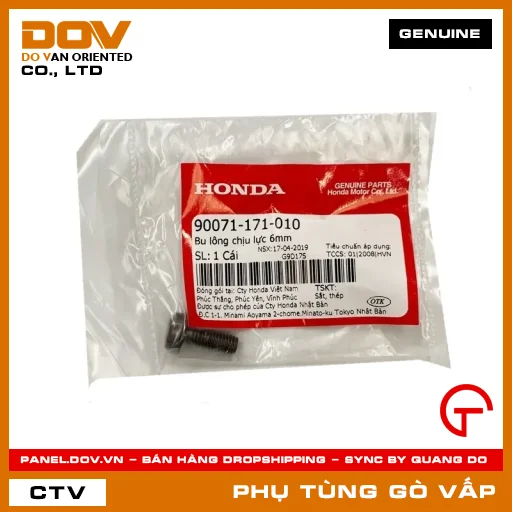 BU LÔNG CHỊU LỰC 6MM MÃ PHỤ TÙNG 90071171010 — 90071171010