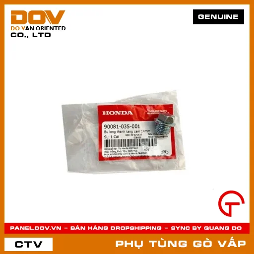 BU LONG THANH TANG CAM 14MM MÃ PHỤ TÙNG 90081035001 — 90081035001
