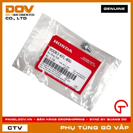 BU LÔNG 5X8 MÃ PHỤ TÙNG 90083KFL850 — 90083KFL850