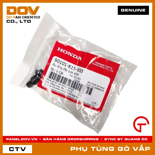 BU LÔNG ĐẶC BIỆT 6MM MÃ PHỤ TÙNG 90101K15900 — 90101K15900