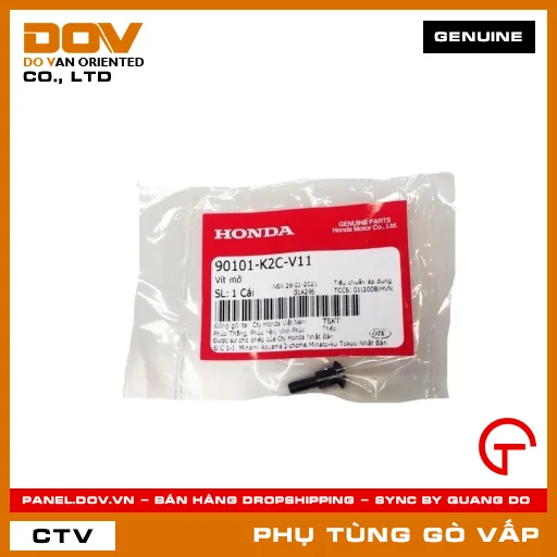 VÍT MỞ MÃ PHỤ TÙNG 90101K2CV11 — 90101K2CV11