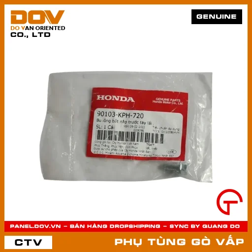 BU LÔNG BẮT NẮP TRƯỚC TAY LÁI MÃ PHỤ TÙNG 90103KPH720 — 90103KPH720