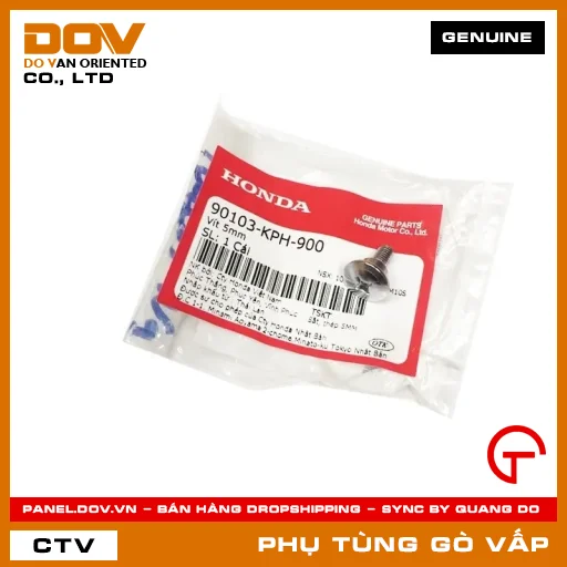 VÍT 5MM MÃ PHỤ TÙNG 90103KPH900 — 90103KPH900