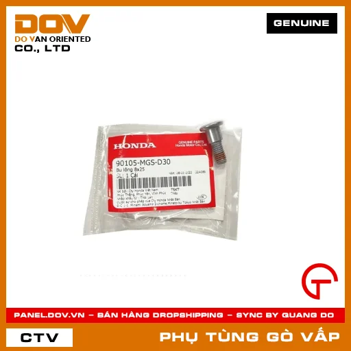 BU LÔNG 8X25 MÃ PHỤ TÙNG 90105MGSD30 — 90105MGSD30