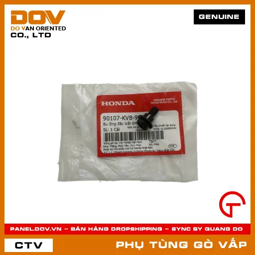 BU LÔNG ĐẶC BIỆT 6MM MÃ PHỤ TÙNG 90107KVB900 — 90107KVB900