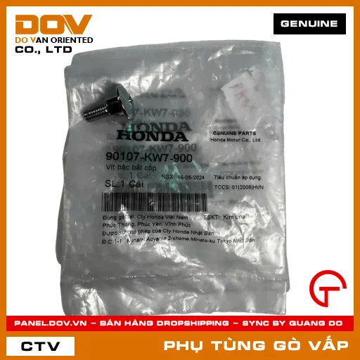 VÍT BẬC BẮT CỐP MÃ PHỤ TÙNG 90107KW7900 — 90107KW7900