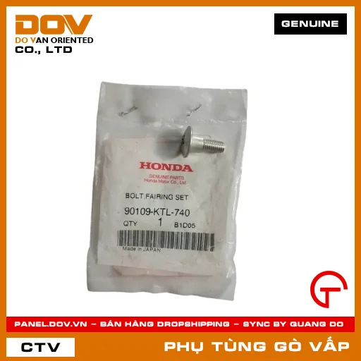 BU LÔNG MÃ PHỤ TÙNG 90109KTL740 — 90109KTL740