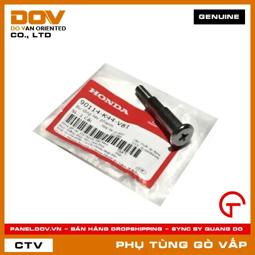 BU LÔNG TAY PHANH MÃ PHỤ TÙNG 90114K44V81 — 90114K44V81