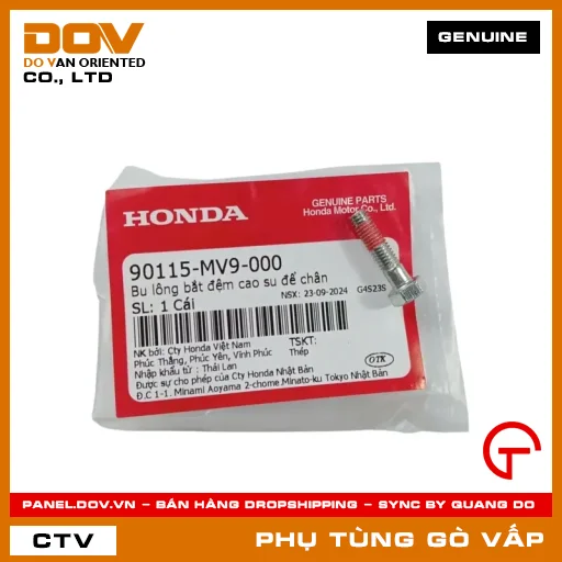 BU LÔNG BẮT ĐỆM CAO SU ĐỂ CHÂN MÃ PHỤ TÙNG 90115MV9000 — 90115MV9000