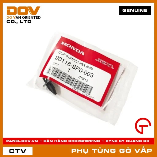 CHỐT CÀI MÃ PHỤ TÙNG 90116SP0003 — 90116SP0003
