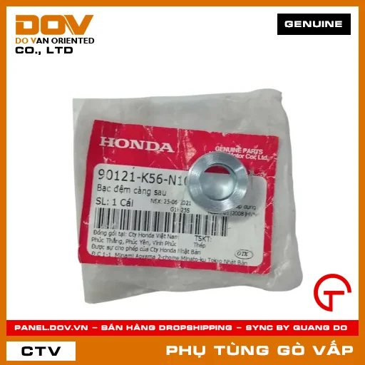BẠC ĐỆM CÀNG SAU MÃ PHỤ TÙNG 90121K56N10 — 90121K56N10