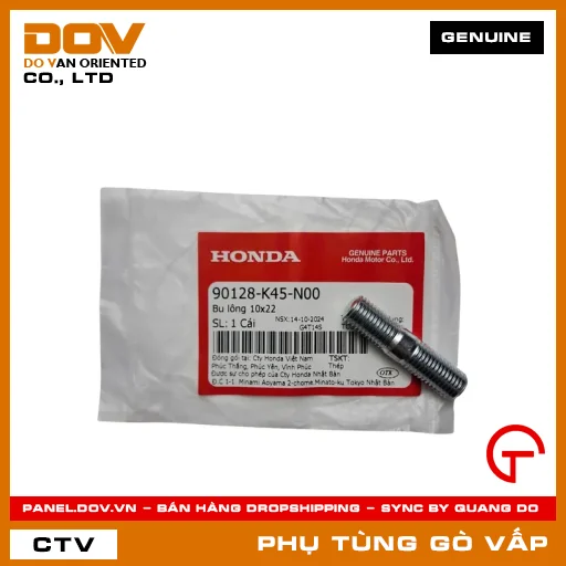 BU LÔNG 10X22 MÃ PHỤ TÙNG 90128K45N00 — 90128K45N00