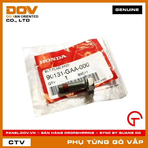 BU LÔNG 8X25 MÃ PHỤ TÙNG 90131GAA000 — 90131GAA000