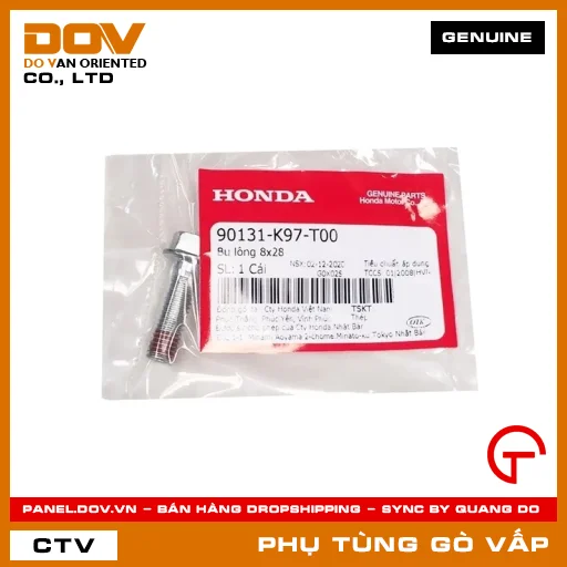 BU LÔNG 8X28 MÃ PHỤ TÙNG 90131K97T00 — 90131K97T00