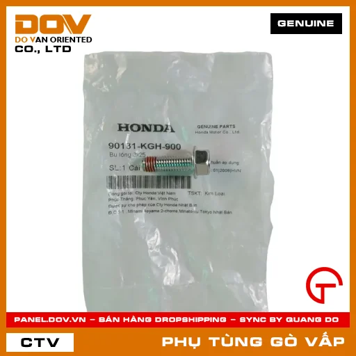 BU LÔNG 8X25 MÃ PHỤ TÙNG 90131KGH900 — 90131KGH900