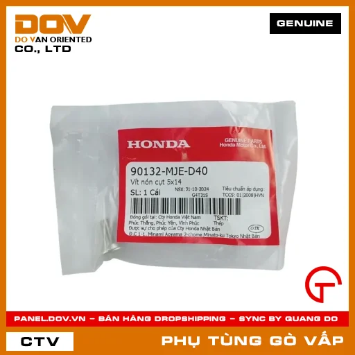 VÍT NÓN CỤT 5X14 MÃ PHỤ TÙNG 90132MJED40 — 90132MJED40