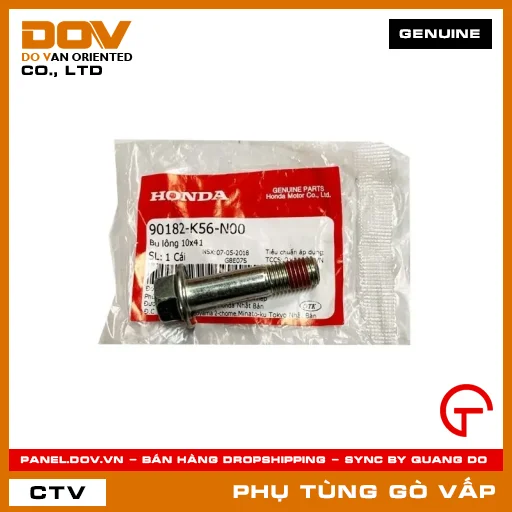 BU LÔNG 10X41 MÃ PHỤ TÙNG 90182K56N00 — 90182K56N00