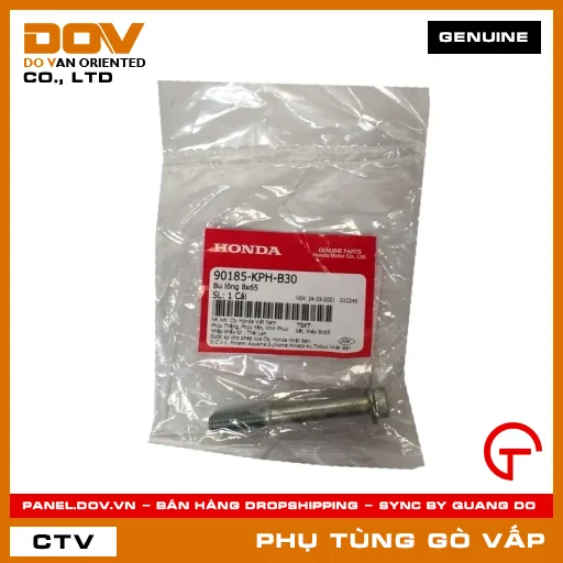 BU LÔNG 8X65 MÃ PHỤ TÙNG 90185KPHB30 — 90185KPHB30