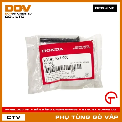 VÍT 6X50 MÃ PHỤ TÙNG 90191KYJ900 — 90191KYJ900