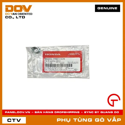 ĐAI ỐC KIẾNG 10MM MÃ PHỤ TÙNG 90201MW3620 — 90201MW3620