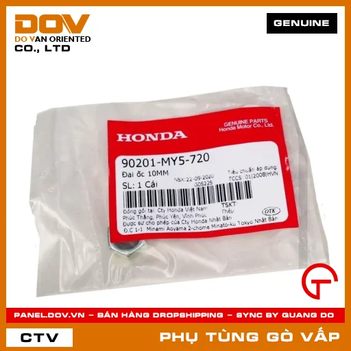 ĐAI ỐC 10MM MÃ PHỤ TÙNG 90201MY5720 — 90201MY5720