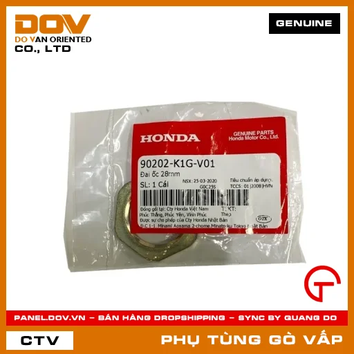 ĐAI ỐC 28MM MÃ PHỤ TÙNG 90202K1GV01 — 90202K1GV01