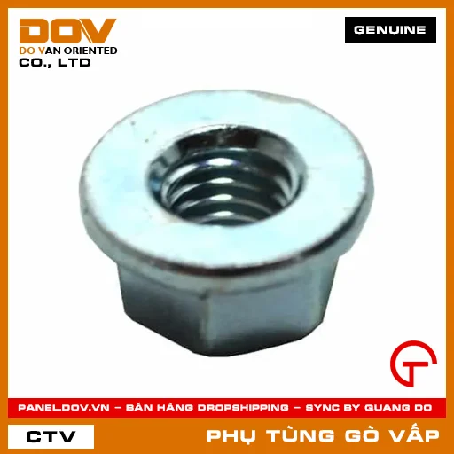 ĐAI ỐC 8MM MÃ PHỤ TÙNG 90202KGB610 — 90202KGB610