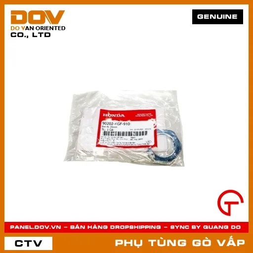 ĐAI ỐC 28MM MÃ PHỤ TÙNG 90202KGF910 — 90202KGF910