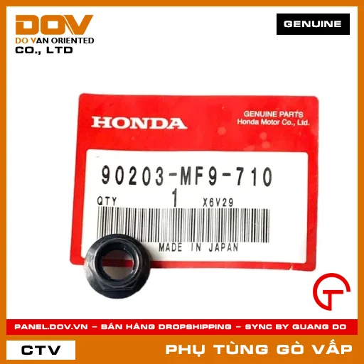 ĐAI ỐC CHÂN CHỐNG BÊN MÃ PHỤ TÙNG 90203MF9710 — 90203MF9710