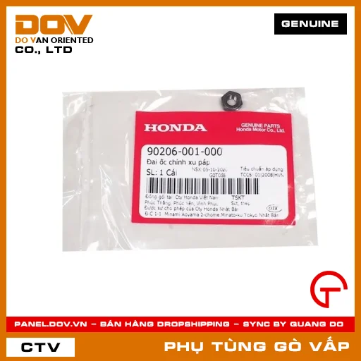 ĐAI ỐC CHỈNH XU PÁP MÃ PHỤ TÙNG 90206001000 — 90206001000