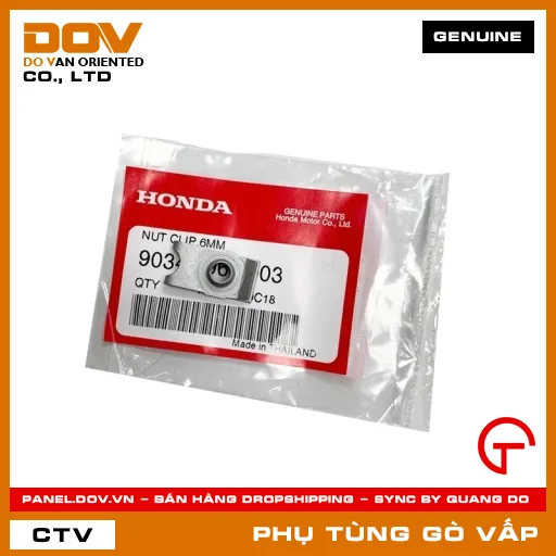 ĐAI ỐC KẸP 6MM MÃ PHỤ TÙNG 90344964003 — 90344964003