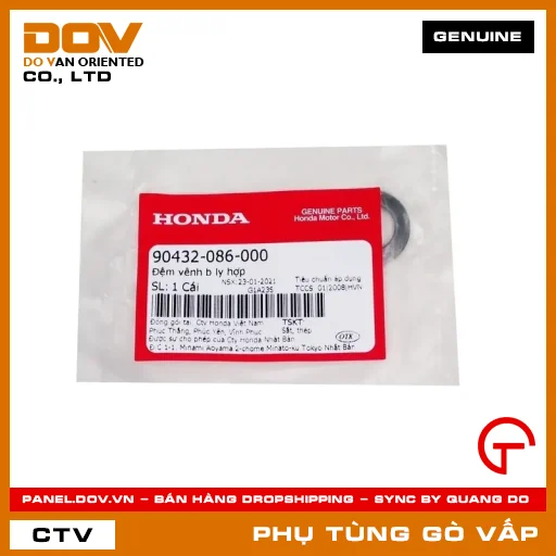 ĐỆM VÊNH B LY HỢP MÃ PHỤ TÙNG 90432086000 — 90432086000
