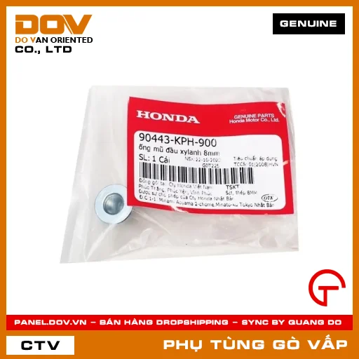 ỐNG MŨ ĐẦU XYLANH 8MM MÃ PHỤ TÙNG 90443KPH900 — 90443KPH900