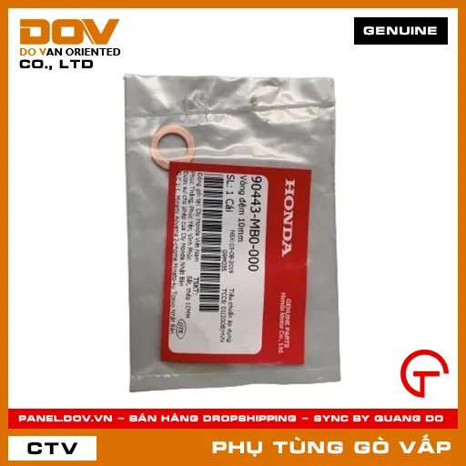 VÒNG ĐỆM 10MM MÃ PHỤ TÙNG 90443MB0000 — 90443MB0000