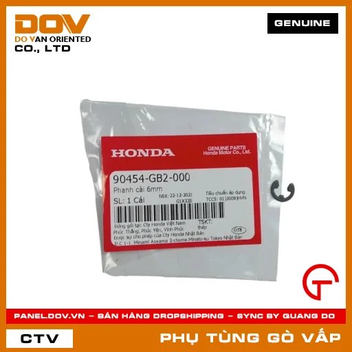 PHANH CÀI 6MM MÃ PHỤ TÙNG 90454GB2000 — 90454GB2000