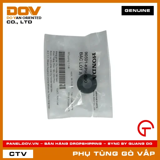 BẠC LÓT A MÃ PHỤ TÙNG 90501KPH690 — 90501KPH690