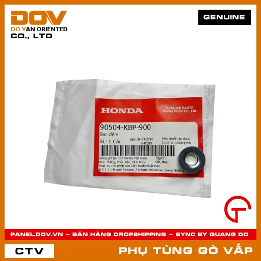 BẠC ĐỆM MÃ PHỤ TÙNG 90504KBP900 — 90504KBP900