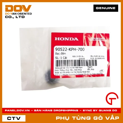 BẠC ĐỆM MÃ PHỤ TÙNG 90522KPH700 — 90522KPH700