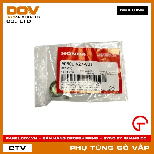 KẸP ỐNG MÃ PHỤ TÙNG 90601K27V01 — 90601K27V01