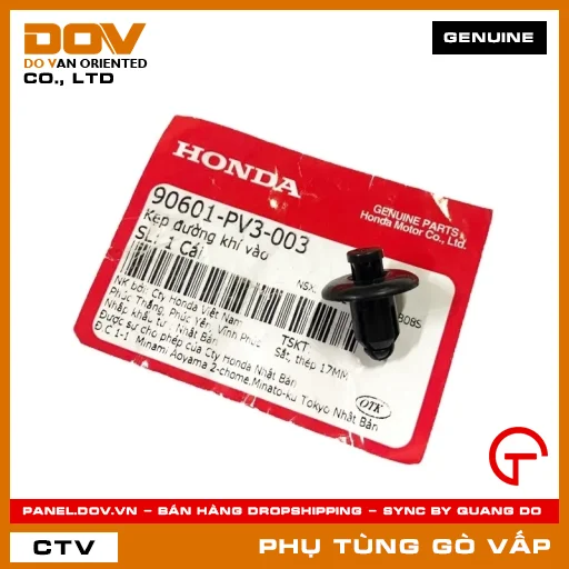 KẸP ĐƯỜNG KHÍ VÀO MÃ PHỤ TÙNG 90601PV3003 — 90601PV3003