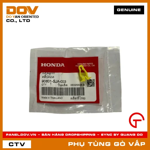 KẸP NẮP SAU TAY LÁI MÃ PHỤ TÙNG 90601SJA003 — 90601SJA003
