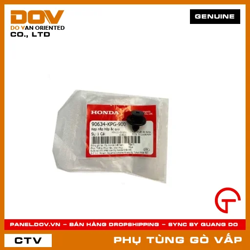 KẸP NẮP HỘP ẮC QUY MÃ PHỤ TÙNG 90634KPG900 — 90634KPG900