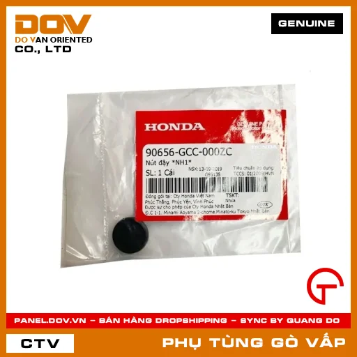 NÚT ĐẬY *NH1* MÃ PHỤ TÙNG 90656GCC000ZC — 90656GCC000ZC