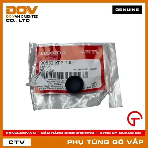 CHỐT CÀI MÃ PHỤ TÙNG 90852KPPT00 — 90852KPPT00