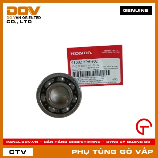 VÒNG BI TRỤC KHUỶU 63/22 MÃ PHỤ TÙNG 91002KPH902 — 91002KPH902